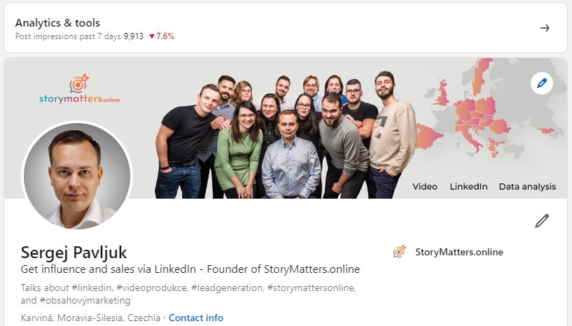 Ultra easy way how to get your LinkedIn profile in shape