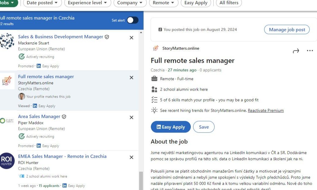 How To Post a Job Offer on LinkedIn (mostly for FREE)