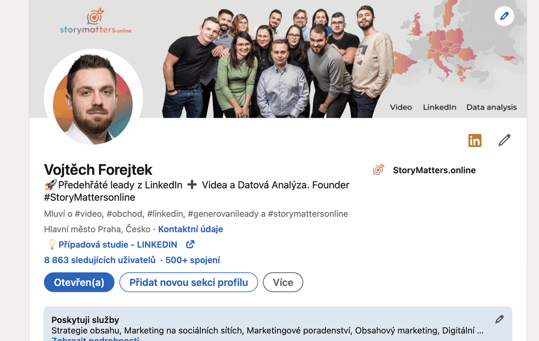 Ultra snadný způsob, jak dostat svůj LinkedIn profil do formy 💡