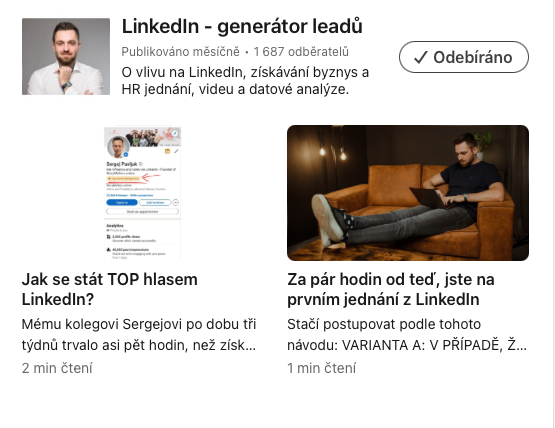 Takže, jaké jsou skutečné výhody tvorby zpravodaje prostřednictvím LinkedIn?