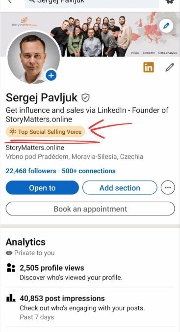 Jak se stát TOP hlasem LinkedIn?