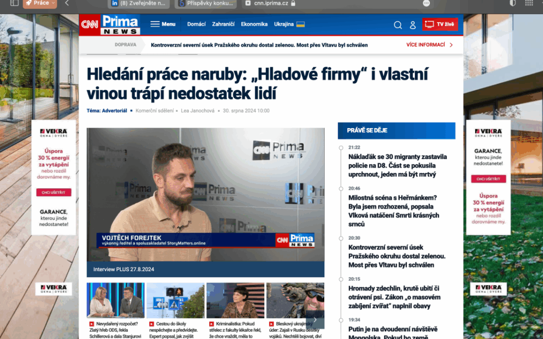 Hledání práce naruby: „Hladové firmy“ i vlastní vinou trápí nedostatek lidí